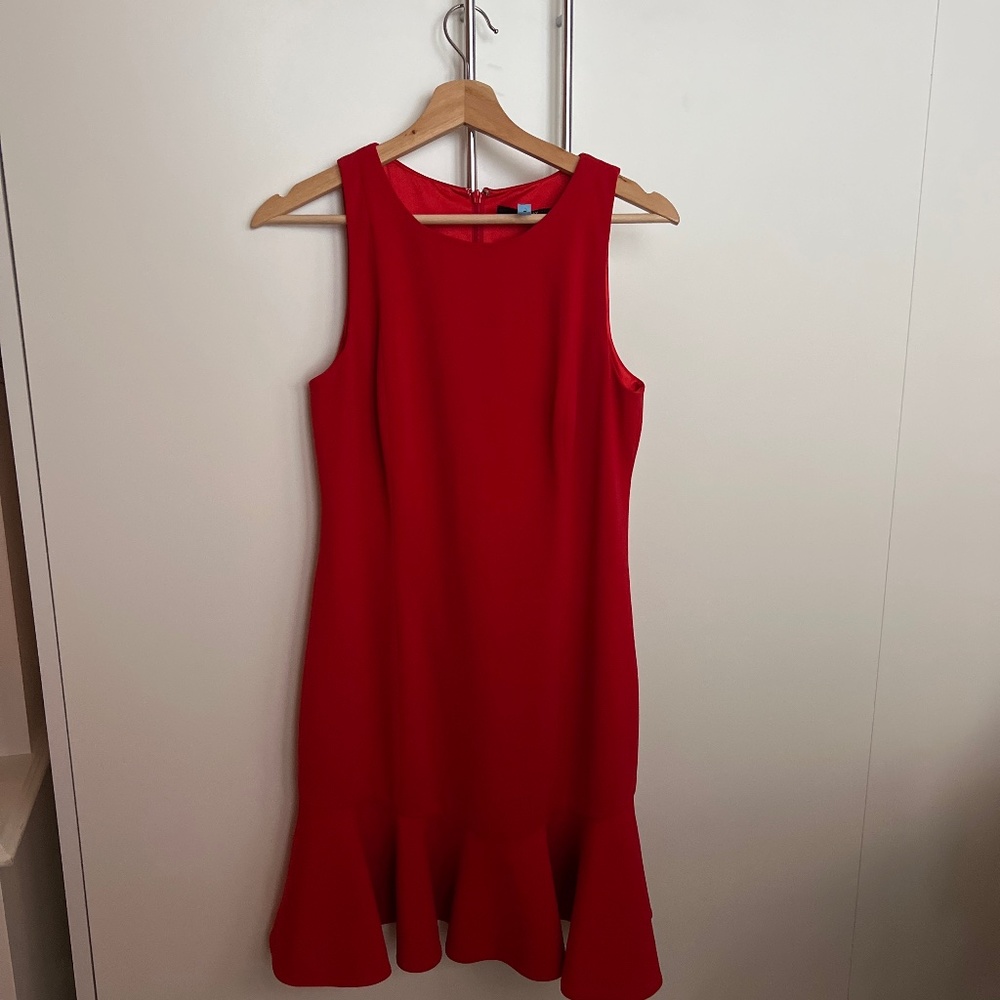 Red dress